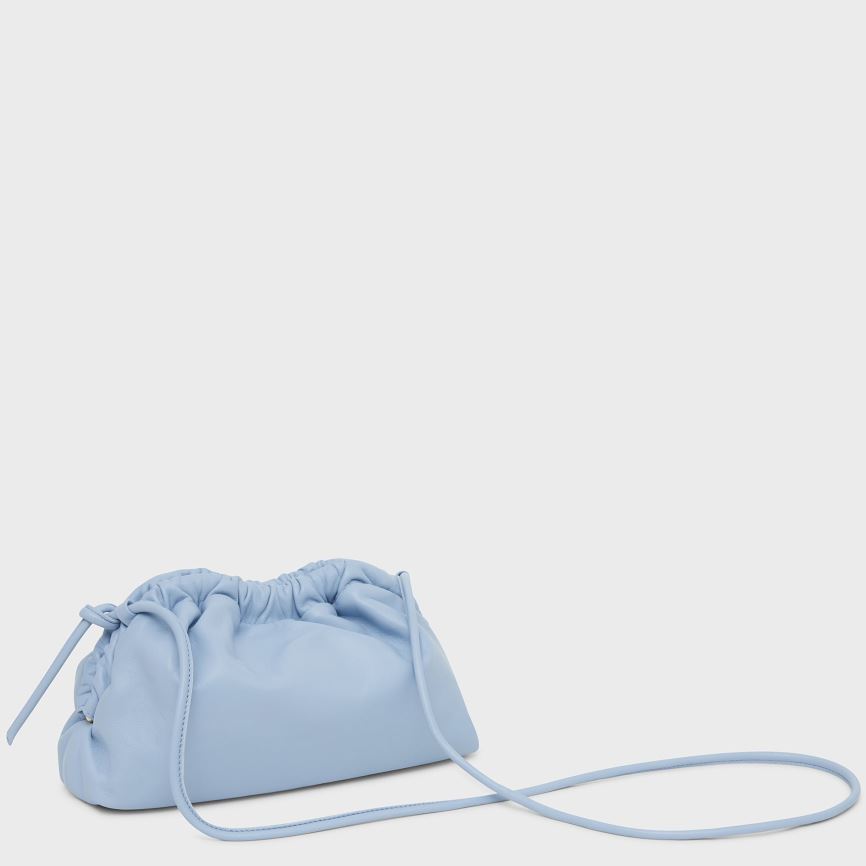 Women's Mansur Gavriel Mini Cloud Clutch Bags Light Blue | AU 5128GB